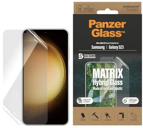 Produktbild Panzer Glass Matrix Displayschutz für Samsung Galaxy S23