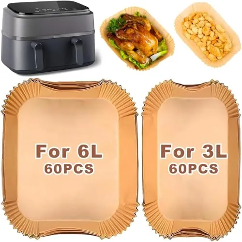 Backpapier für Philips Airfryer Dual Basket 3000/5000-Serie