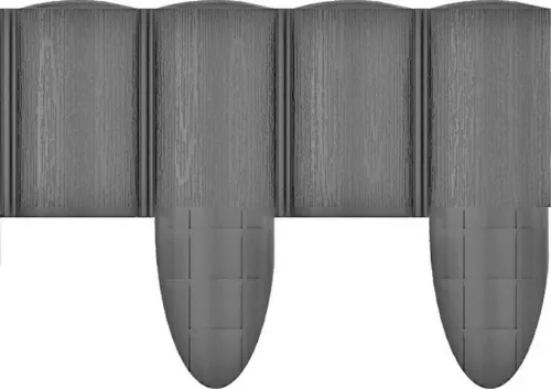 PALISADA OGRODOWA  ECO 2,4M GRAFITOWA CELL-FAST 5907512609637