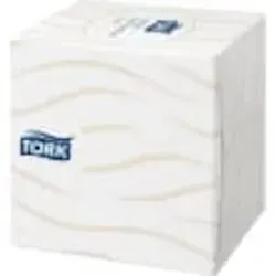 Tork extra weiche Kosmetiktücher - 2-lagig, 100 Blatt im Spenderwürfel, Premium Qualität für Hygiene und Komfort