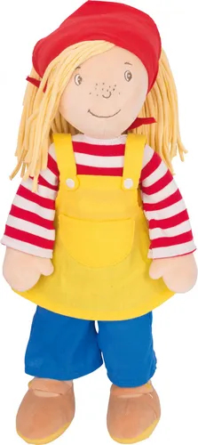 Goki 51565 Puppe, Mehrfarbig - Puppen von Goki, handgefertigte Peggy Diggledey mit liebevollen Details für kreatives Spielen und Sammeln.