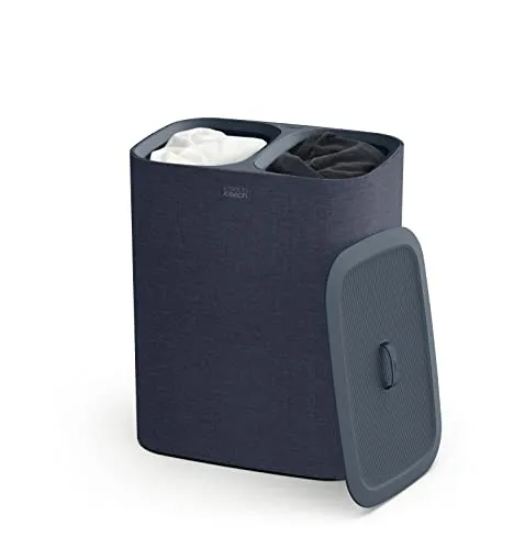 Joseph Joseph Tota Wäschekorb 90 l, schwarz in schwarz von Joseph Joseph