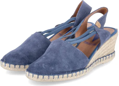 Verbenas MAIKA SERRAJE Damen Espadrille-Sandaletten in Blau von Verbenas