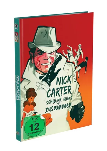 Nick Carter schlägt alles zusammen Mediabook Cover A Blu-ray NEU/OVP