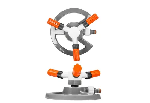 Bradas Kreisregner Drehsprenger 3-Arm Kreisregner Rasensprenger Sprinkler 85qm WL-Z16