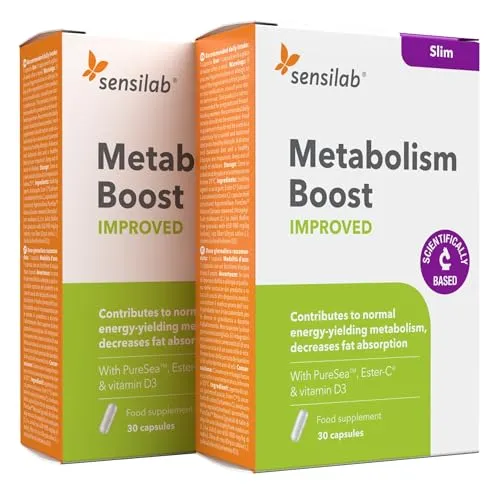 Produktbild Metabolism Boost Improved | Jod, Vitamin C, Vitamin D3 | 60 Kapseln