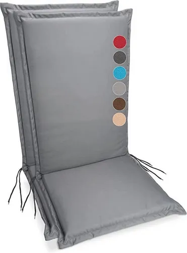 Sitzpolster Grau von sunnypillow