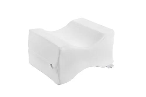 Dormisette Protect & Care Kniekissen - Kissen für optimalen Schlafkomfort, aus hautfreundlicher Baumwolle und pflegeleicht, ideal zur Unterstützung der Knie.