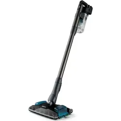 Philips Kabelloser Staubsauger XC8057/01 - Schwarz - Vielseitiger 2-in-1 Staubsauger mit integrierter LED-Beleuchtung, der bis zu 99,9% Staub und Bakterien entfernt. Bis zu 80 Minuten Laufzeit und intelligente Steuerung für effektive Reinigung.