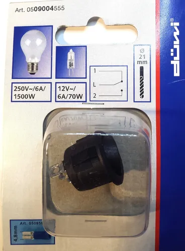 Lichtschalter Schwarz von Düwi