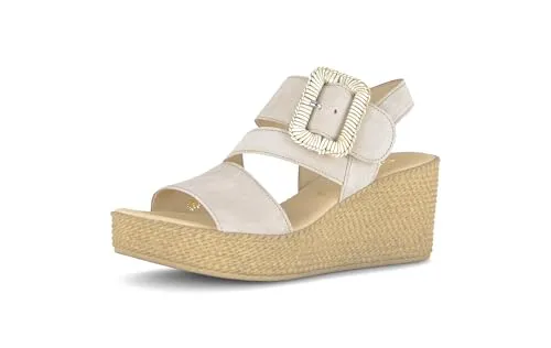 Gabor Damen Sandale Beige Größe EUR 39 – Modisch und Bequem in beige von Gabor