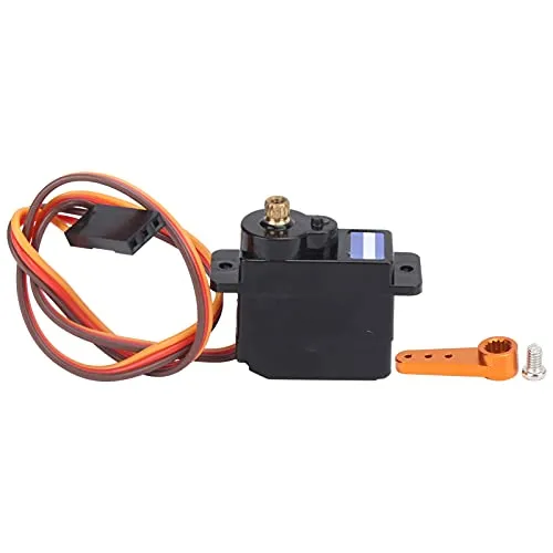 9G Servo, RC Servo Schwarz 32X23X11Mm Leicht Exquisit Praktisch für 6CH RC Hubschrauber für Flächenflugzeuge für 1/24 RC Auto für Rc Boot für Roboter