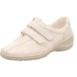 Waldläufer Adult Kya Slipper für Damen, Gr. 36,5 - Bequeme Slipper in elegantem Weiß, ideal für den Alltag und perfekt für empfindliche Füße.