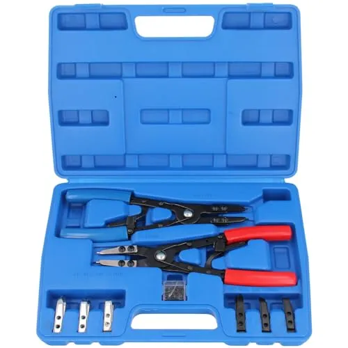 GEPCO Aussen-Innen Sicherungszangen Satz Sprengring Zangen Seegeringzange Werkzeug Set