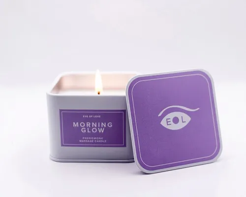 Eye Of Love Massagekerze EOL Morning Glow - 150 ml - Verwöhne deine Sinne mit dieser luxuriösen Massagekerze. Mit wertvollen Ölen für eine entspannende Atmosphäre, ideal für romantische Momente.
