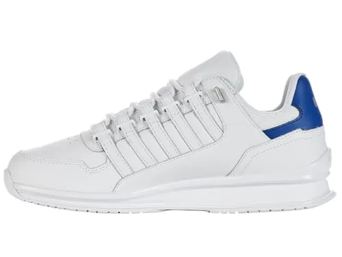 K-Swiss Herren Rinzler Sneaker, 41 - Stilvoll und komfortabel - Herren-Sneaker mit hochwertigem Leder-Obermaterial und bequemer CMEVA-Zwischensohle für optimalen Tragekomfort im Alltag.