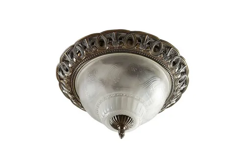 Lindby Deckenleuchte Anni, Glas Bronze, 2 x 10 W in bronze von Lindby