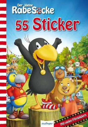 Der kleine Rabe Socke, 55 Sticker zum Film