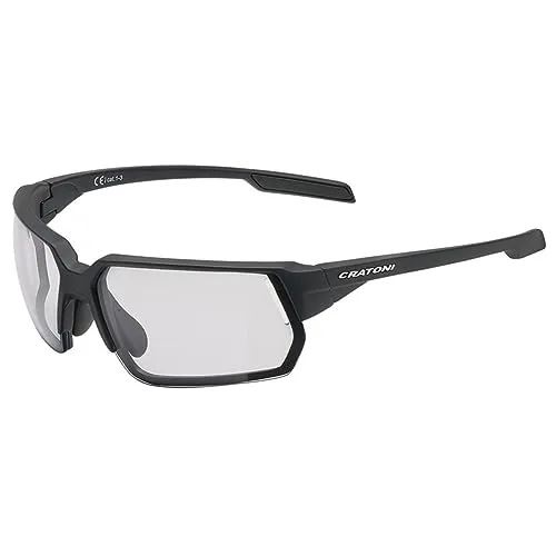 Cratoni C-LITE NXT Photochromic Sportbrille - Sportbrille mit photochromatischen Gläsern, die sich automatisch an wechselnde Lichtverhältnisse anpassen – ideal für Outdoor-Aktivitäten.