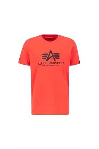 Alpha Industries Basic T-Shirt für Herren Radiant Red