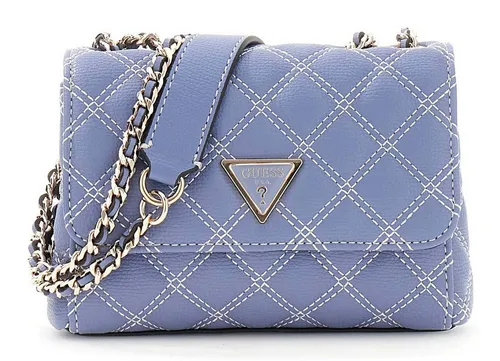 Guess Giully II Mini Umhängetasche 2 Fächer - Stilvolle GUESS Umhängetasche mit 2 Fächern und verstellbarem Schultergurt. Perfekt für den Alltag, bietet sie Platz für Smartphone und Geldbörse. Kompakt und elegant, ideal für jedes Outfit!