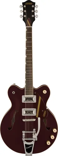 Gretsch G2604T Streamliner Rally II Two-Tone Oxblood/Walnut Stain