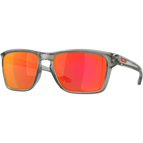 Oakley Sylas OO9448 32 Sonnenbrille - Grau ink 57 - Sportbrille mit UV-Schutz und stylischem Design, ideal für Outdoor-Aktivitäten und sportliche Einsätze.