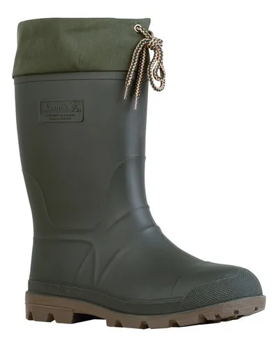 Kamik Thermostiefel Icebreaker Winterstiefel braun 9 - Gummistiefel aus 100% Naturkautschuk, ideal für kalte Wintertage mit rutschfester Sohle und komfortabler Schlupfform.