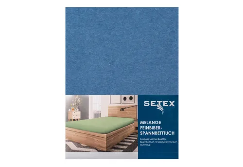 SETEX Spannbettlaken Biber, Biber, Gummizug: rundum, (1 Stück), Feinbiber-Ausführung für extra Wärme an kalten Tagen