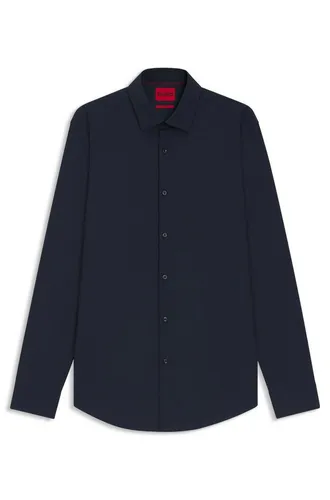 HUGO Langarmhemd - Elegantes HUGO Langarmhemd für Herren. Das schmal geschnittene Hemd aus atmungsaktiver Baumwolle bietet hohen Tragekomfort und ist pflegeleicht. Ideal für Büro- und Freizeitlooks.