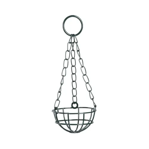 Esschert Design Vetbol Halter halb offen - Futterstation für Wildvögel, ideal für Gartenliebhaber und Ornithologen, mit funktionalem Design für eine Vielzahl von Vögeln.