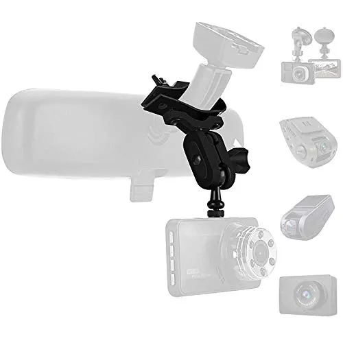 Armaturenbrett-Halterung, mit 159 verschiedenen Gelenken, geeignet für Aukey, VAVA, Rexing V1, YI 2.7 Zoll, Armaturenbrett-Cam/GPS, Rearview Mirror Mount