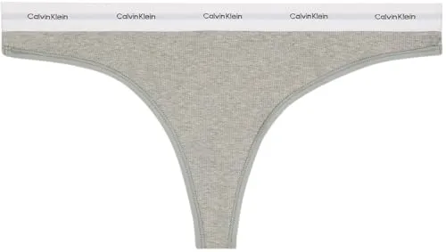 Calvin Klein Underwear String MODERN COTTON grau XS (34) in grau von Calvin Klein