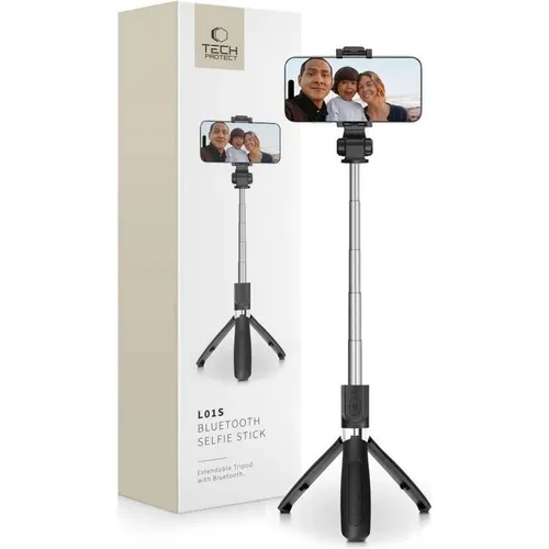 Tech-Protect L01s Wireless Selfie Stick Tripod Black (15410-0)