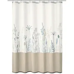 Kleine Wolke Duschvorhang, Mehrfarbig, 180x200 cm - Duschvorhang aus Textil, Oeko-Tex® zertifiziert und wasserabweisend – ideal für ein stilvolles Bad!