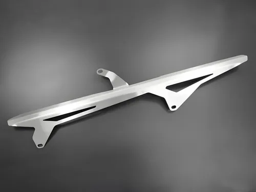 ZIEGER Kettenschutz für Yamaha MT-09 | MT 09 Tracer 900 - Schutzvorrichtung aus gebürstetem Edelstahl, pulverbeschichtet für maximale Langlebigkeit und perfekten Schutz der Kette.