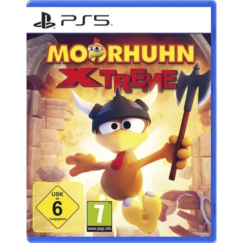 Moorhuhn Xtreme für PS5 - USK: 6 - Spiele für PlayStation 5, erlebe das aufregende Moorhuhn-Abenteuer mit neuen Herausforderungen und bunten Grafiken!