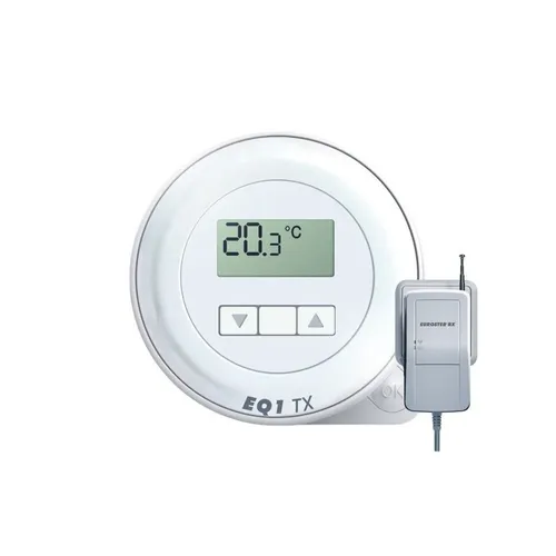 Raumthermostat für Elektroheizung Funk mit Steckdose