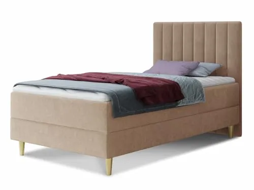 Boxspringbett Gold Mini mit Bettkasten von Sofnet