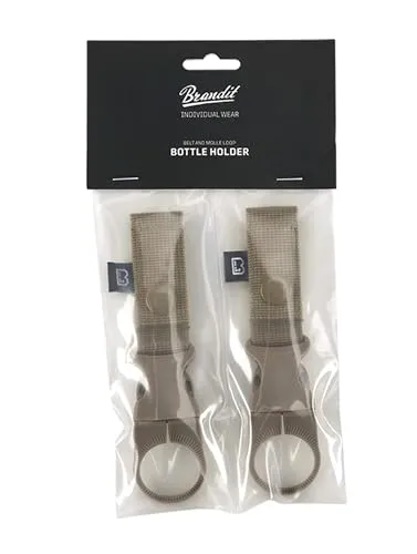 Brandit Belt and Molle Loop Bottle Holder 2 Pack camel Gr. OS