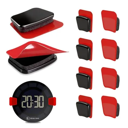 Stück Parkscheibe Klebepads für OOONO P-DISC NO4/NO3/NO2/NO1/CO-DRIVER 2 | starke 1.6mm 5962 klebepad | ersatz elektronische parkuhr | sparpack, austauschbar | keine kleberückstände, leicht entfernbar 8