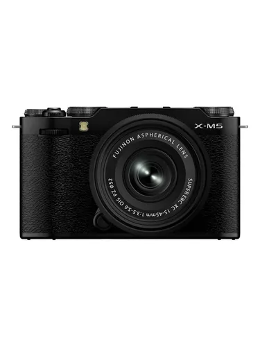 FUJIFILM X-M5 + XC15-45mm Kit schwarz