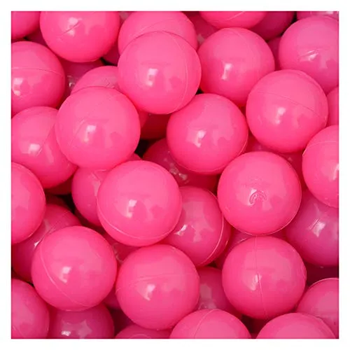 LittleTom 50 Bunte Bällebad Bälle für Baby Spielbälle 5,5cm - Indoor Outdoor Spielzeug für Spielzelt Spieltunnel Bällebadbälle Kinder Plastikbälle Klein - Babyspielzeug für Babys ab 0 Monate