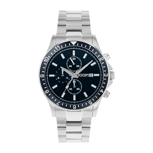 Joop! Herren Chronograph Armbanduhr mit Edelstahlarmband von JOOP!