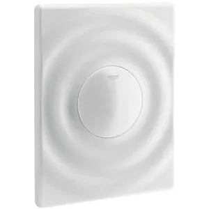 Grohe Surf Betätigungsplatte - senkrechte und waagerechte Montage, alpinweiß für modernes Bad-Design