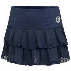 BIDI BADU Tennisrock Crew Pleated blau L von BIDI BADU
