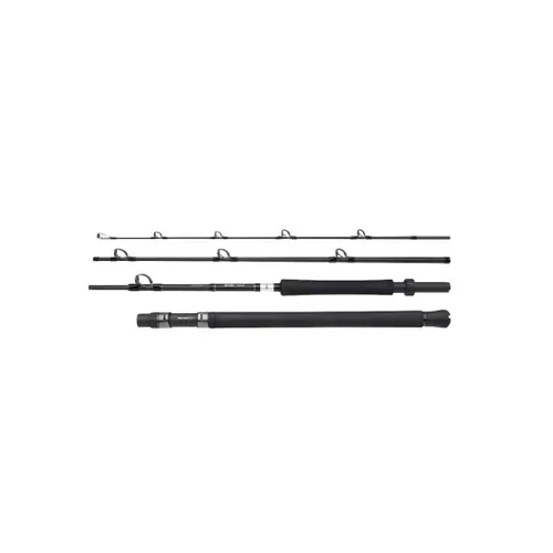Shimano STC XR Blue Boat Trollingrute 2,29m 20-30lb - Hochwertige Trollingrute für große pelagische Fische. Leichtes Carbon-Design, kompakte Transportlänge von 62 cm und hervorragende Leistung beim Angeln auf Dorsch, Seelachs und mehr.