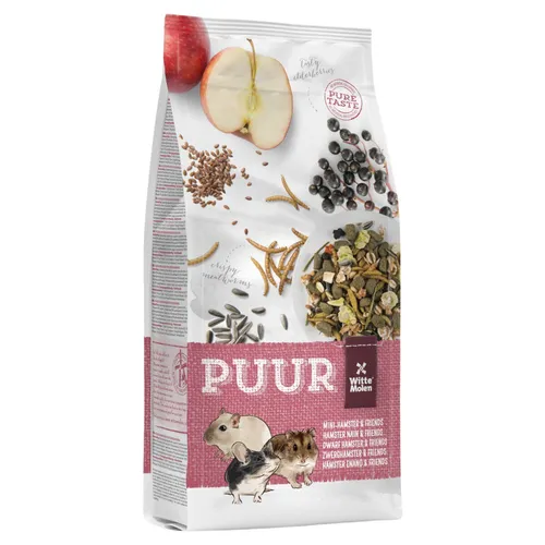 Witte Molen Puur Zwerghamster & Friends 400 g, Nagerfutter, UVP 4,30 EUR, NEU