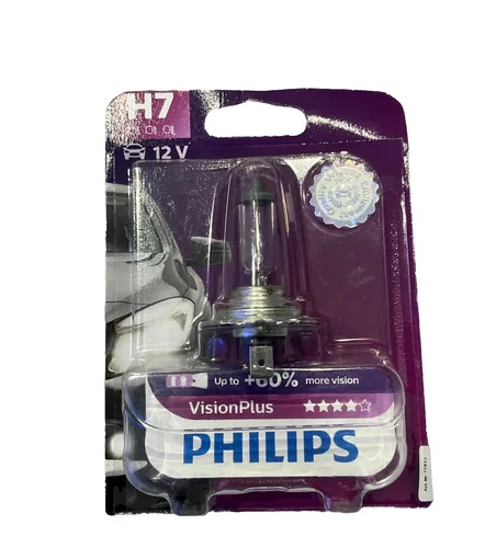Philips H7 VisionPlus +60% 12V 55W Halogenlampe Auto Scheinwerfer Abblendlicht