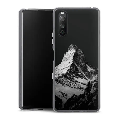 Handyhülle für Sony Xperia 10 III Alpspitze Berg Schnee